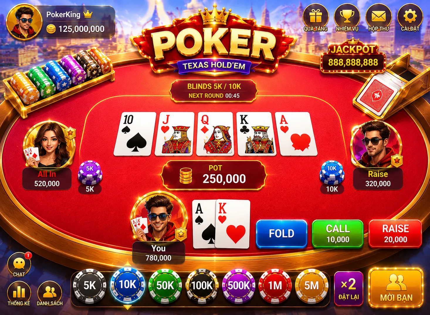 thumb poker