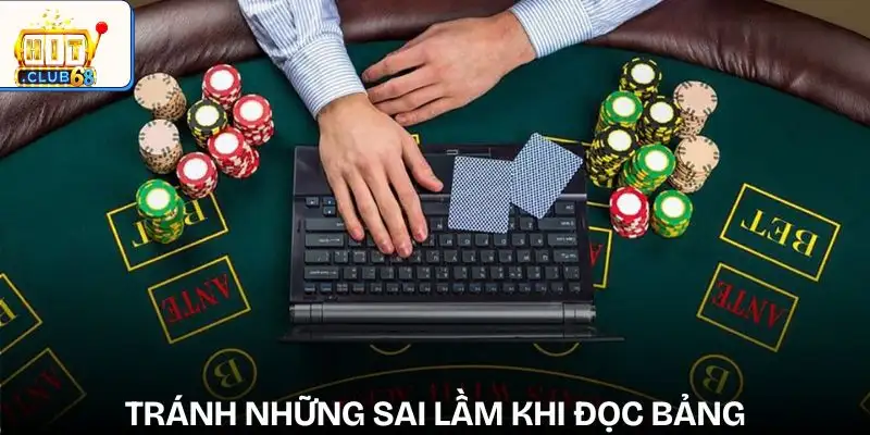 cach doc bang tai xiu sai lam pho bien