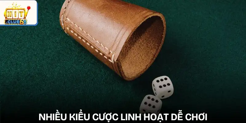 xoc dia he thong cuoc linh hoat nhieu lua chon